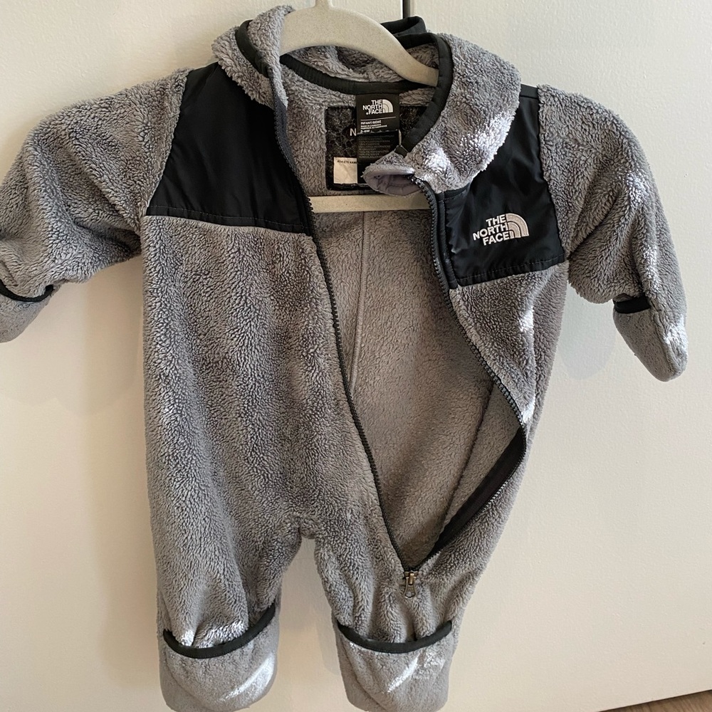 North Face 3-6M Infant Onepiece suit Denali